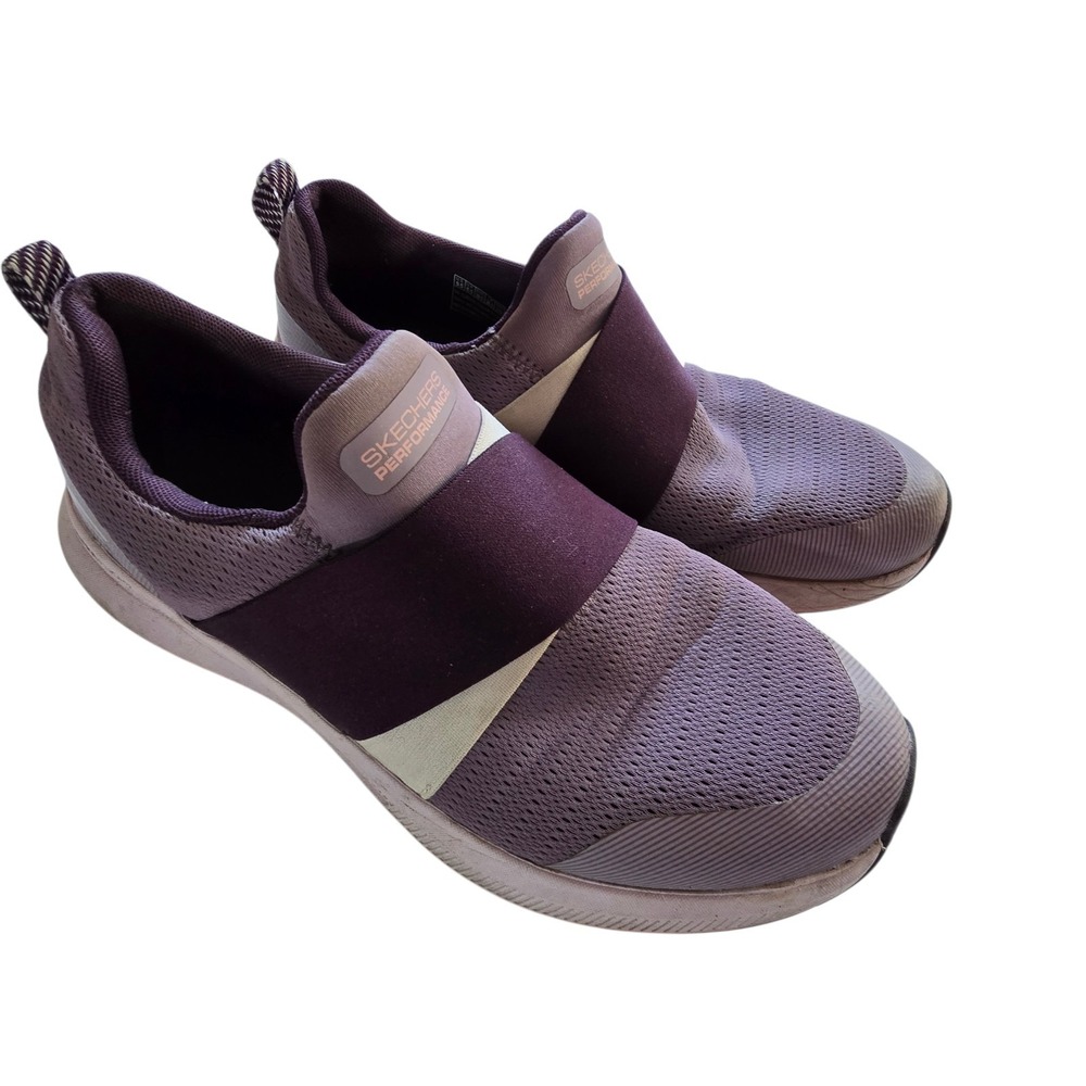 Skechers Goga Mat Air Cooled Ultra Flight‎ Plum Sneakers Womens 9.5 SN 128103
